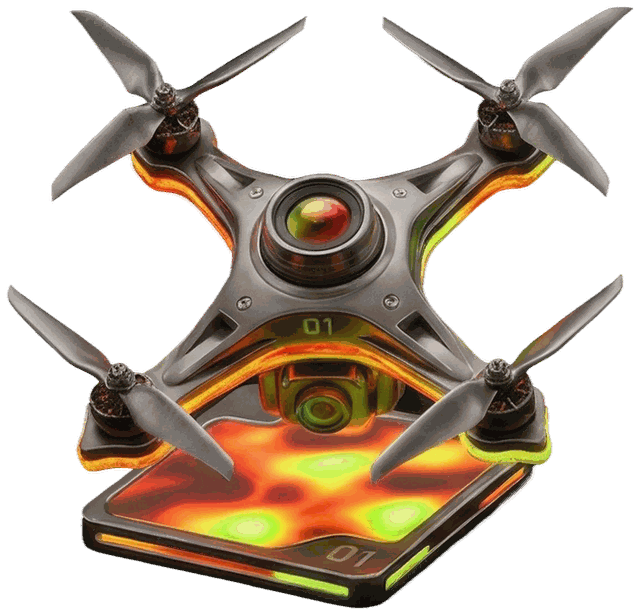 Дрон миссии Wildfire Detection